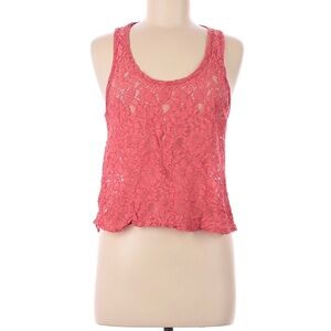 Select Pink Lace Sleeveless Top - UK 10 / US 6